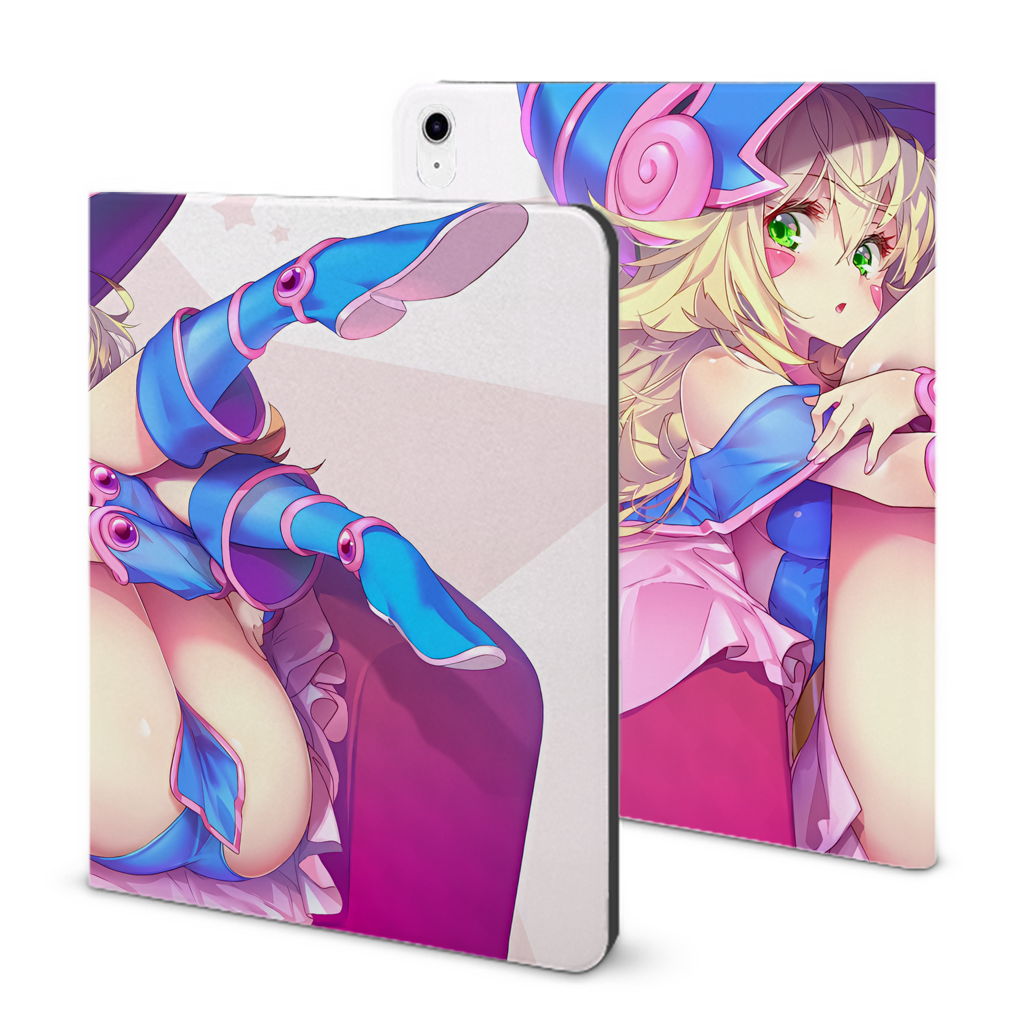 （画像用） 遊☆戯☆王 Yu-Gi-Oh! IPad ケース ブック型 PUレザー TPU 耐衝撃 軽量 薄型 ペン収納なし 全面保護 IPad 各モデル対応